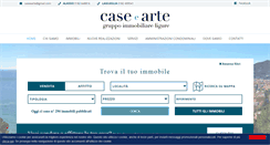 Desktop Screenshot of caseearte.it