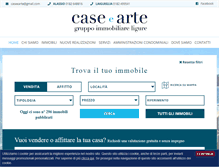 Tablet Screenshot of caseearte.it